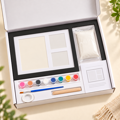 Kit Cadre Empreinte de Patte Trace Éternelle
