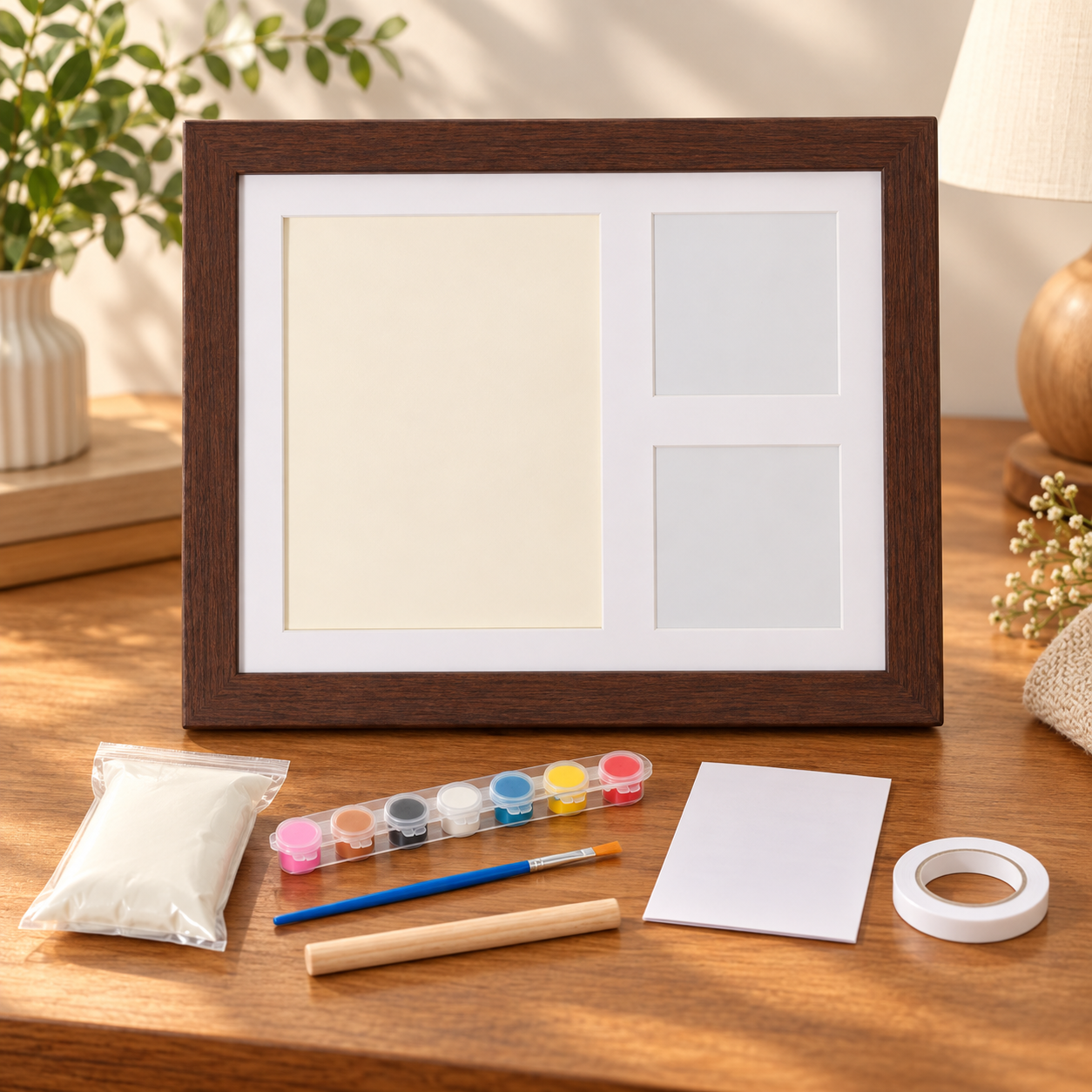 Kit Cadre Empreinte de Patte Trace Éternelle