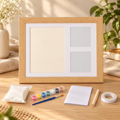 Kit Cadre Empreinte de Patte Trace Éternelle