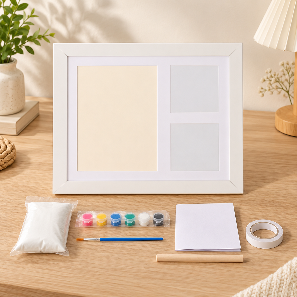 Kit Cadre Empreinte de Patte Trace Éternelle